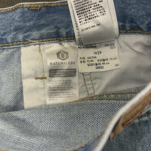 Levi’s 501 Button Fly Shorts - Picture 4 of 5